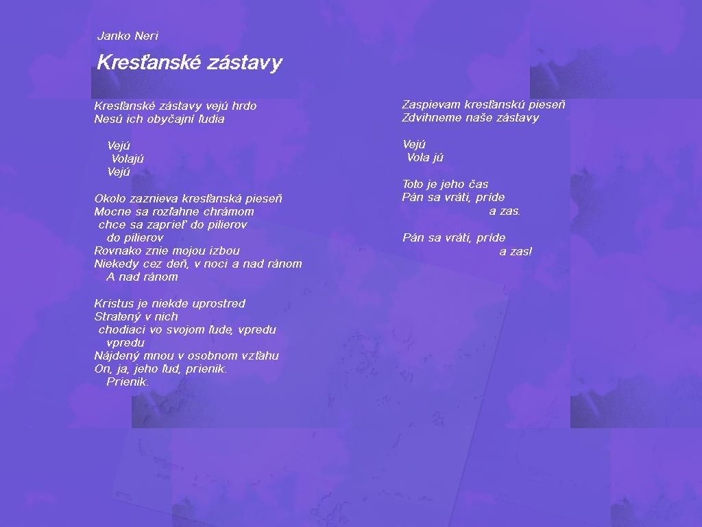krestanske zastavy